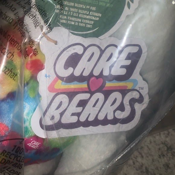 NEW- CARE BEARS TRUE FRIENDS BEAR  Rainbow Plush Bear by Care Bears - Picture 2 of 9
